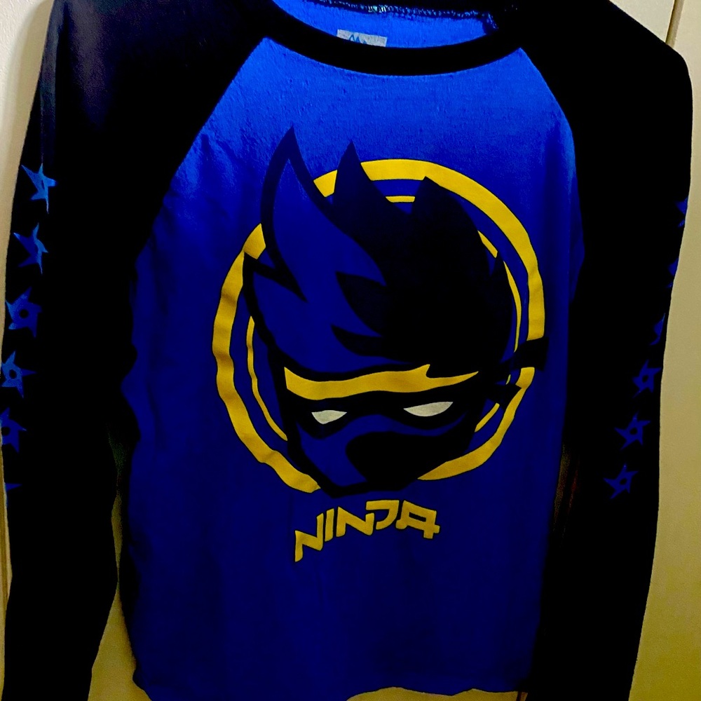 Big Boys Ninja Medium Long sleeve shirt